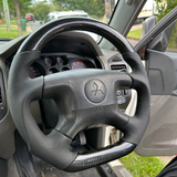Carbon Fibre Performance Steering Wheel for Mitsubishi Pajero NM, NP