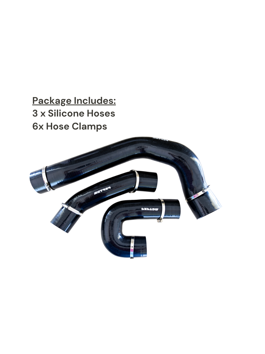 Mitsubishi Pajero Silicone Intercooler Hose Kit NS, NT, NW, NX (2006-2021)