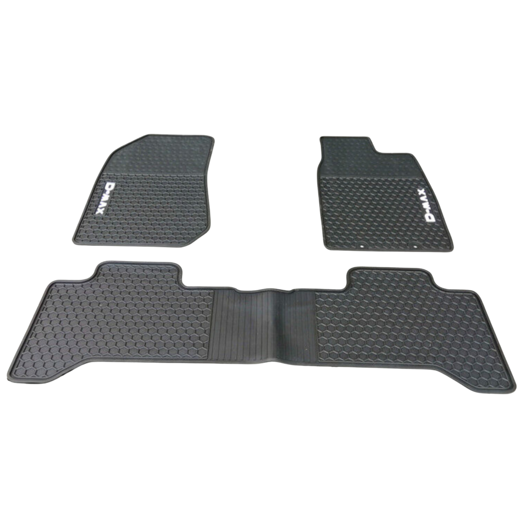 ISUZU D-MAX DMAX Waterproof Rubber Floor Mats 2012-2020 Dual Cab