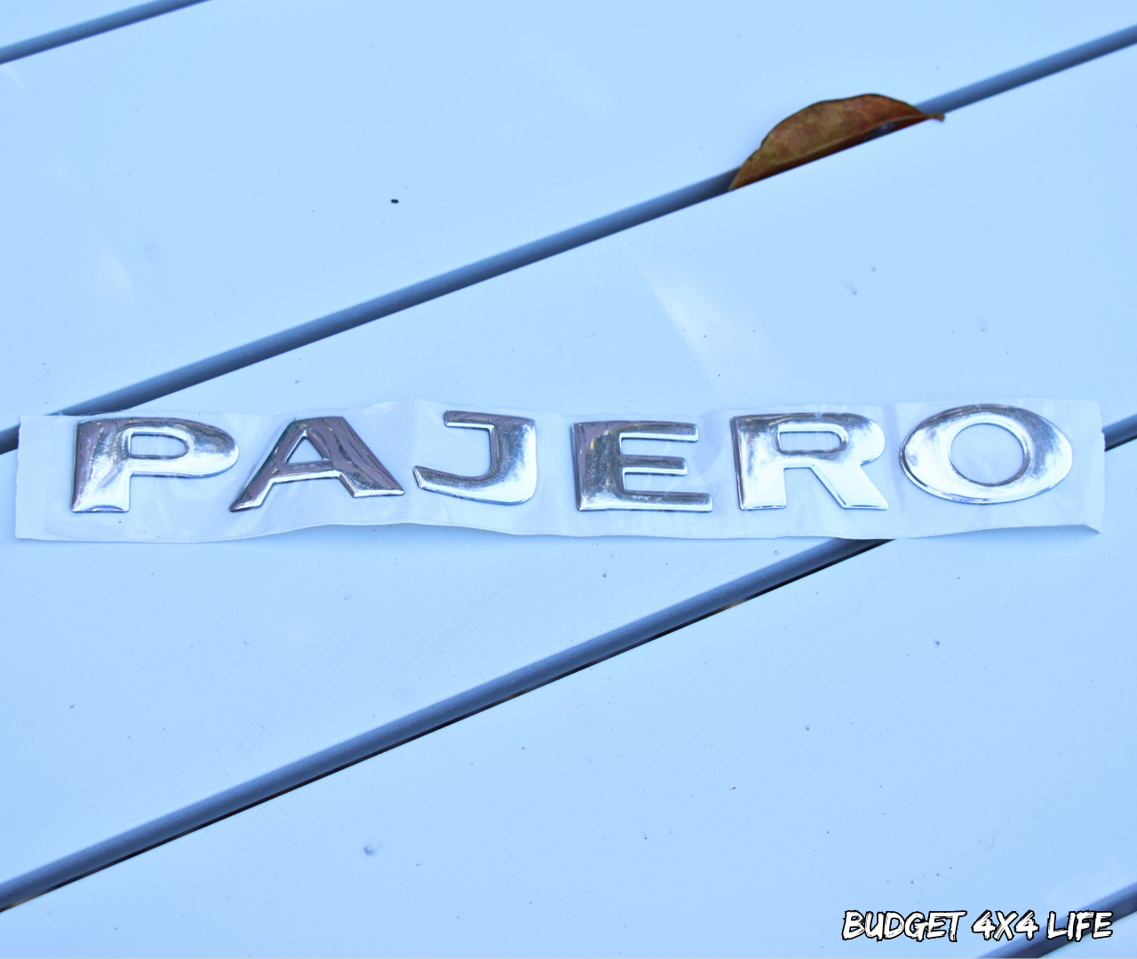 Mitsubishi Pajero Gen 3 Rear Door Sticker (1999-2006)