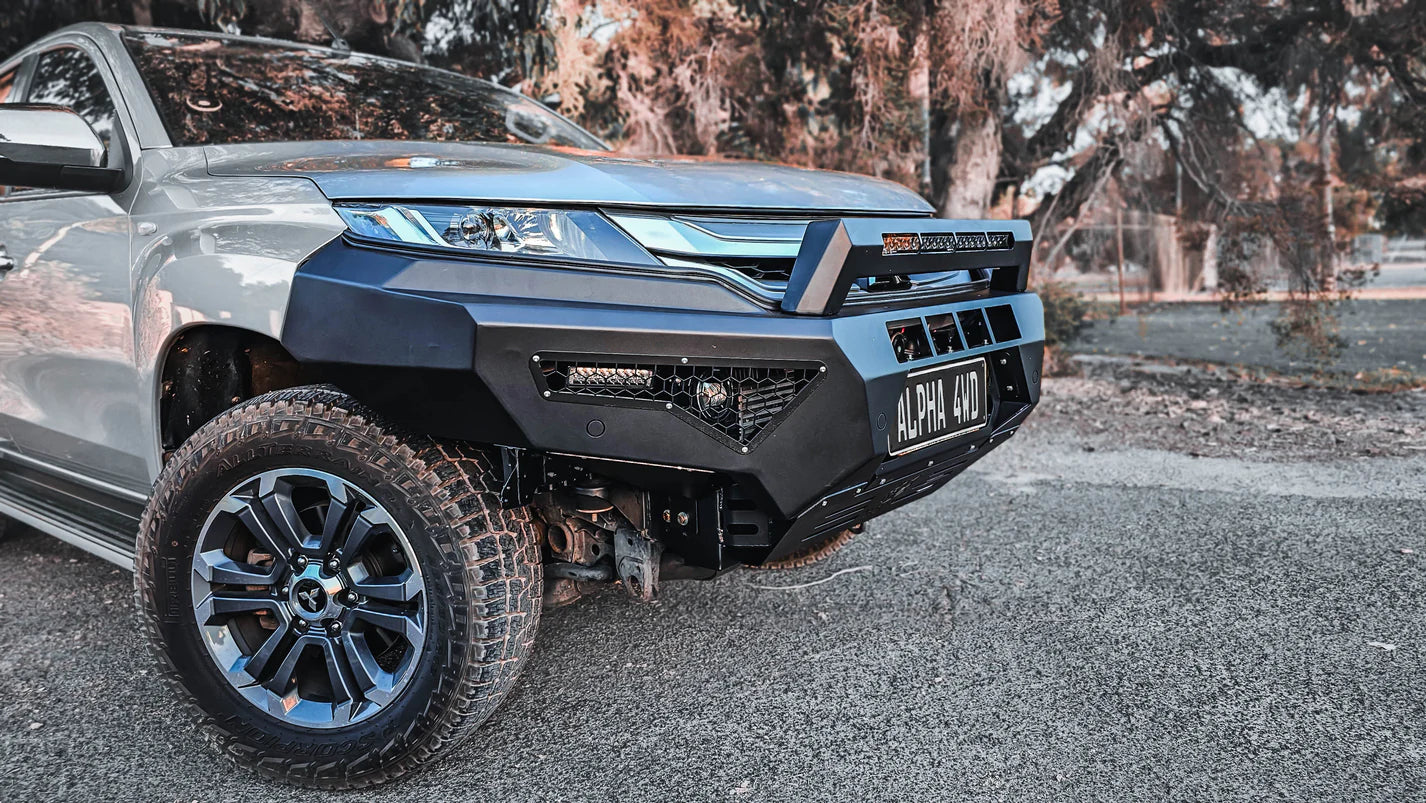 Alpha 4WD Predator Steel Bull Bar for Mitsubishi Triton MR 2019+