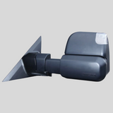 MSA Towing Mirror for Mitsubishi Triton (2015 on) - Electric + Black Indicators + Blind Spot Monitoring- (1 wire with BSM)