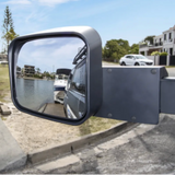 MSA Towing Mirror for Mitsubishi Triton (2015 on) - Electric + Black Indicators + Blind Spot Monitoring- (1 wire with BSM)