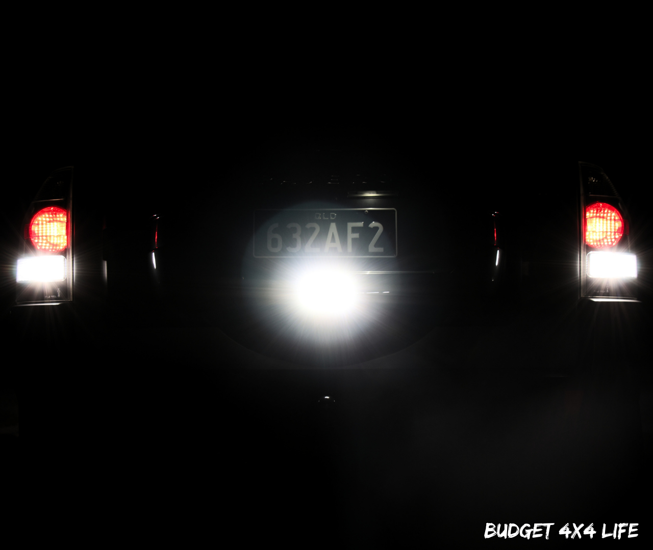 The Ultimate LED Reverse Lights For Mitsubishi Pajero (2400 Lumens)