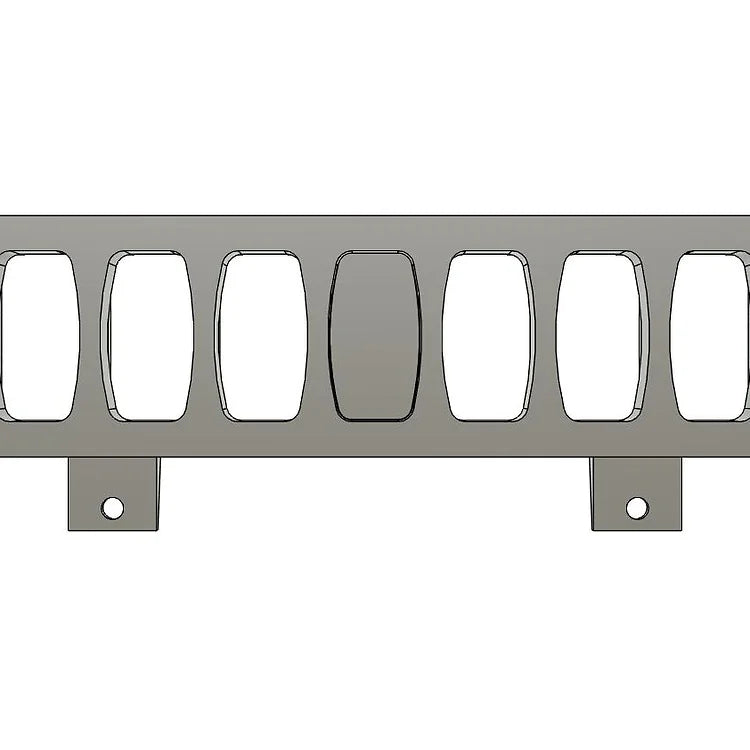 Gen 4 Pajero 7 Factory Switch Panel