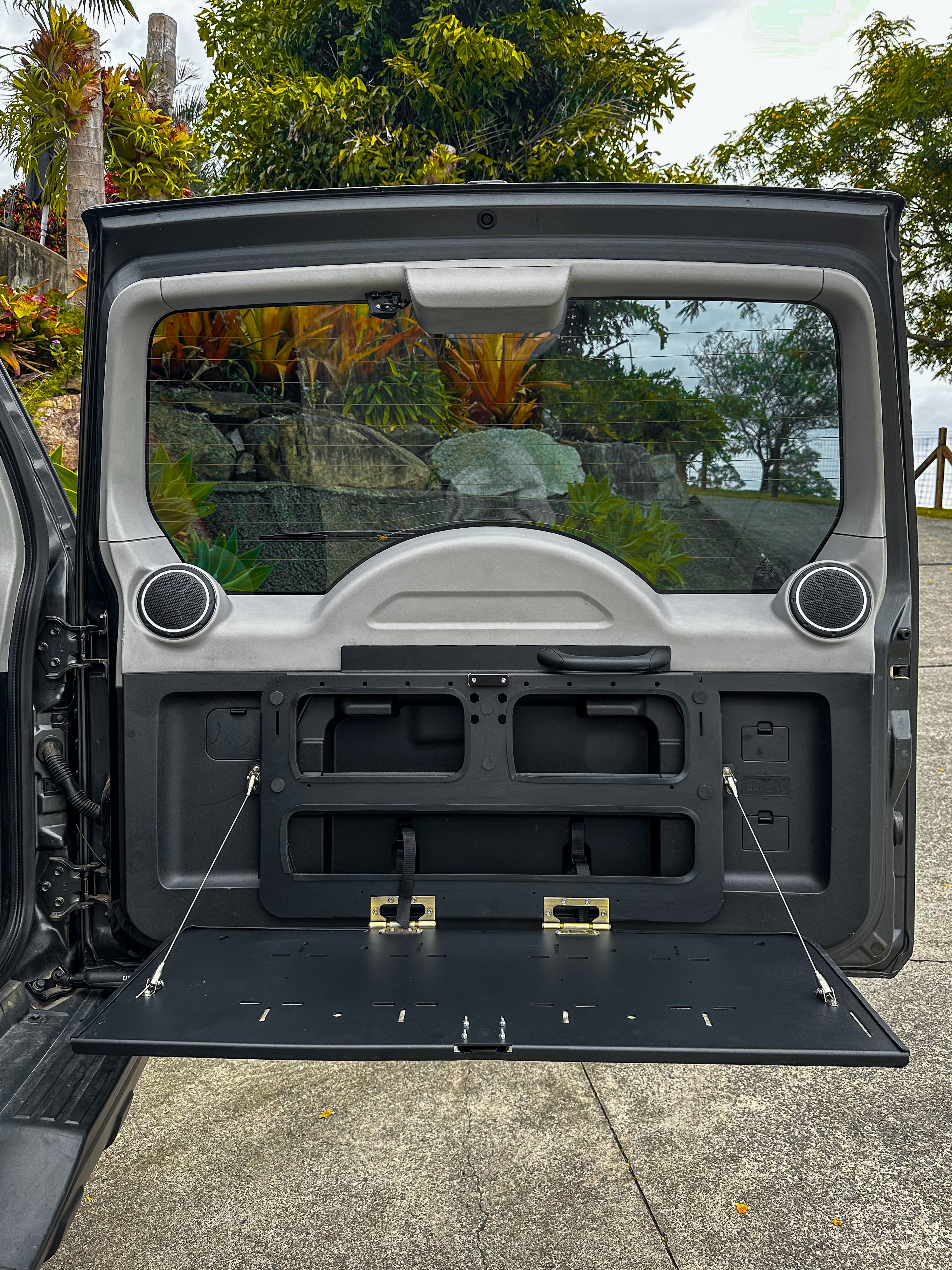 Slimline Rear Door Table for Mitsubishi Pajero NS, NT, NW, NX (2006-2021)