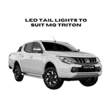 Mitsubishi Triton MQ Sequential LED Tail Lights (2015-2018)