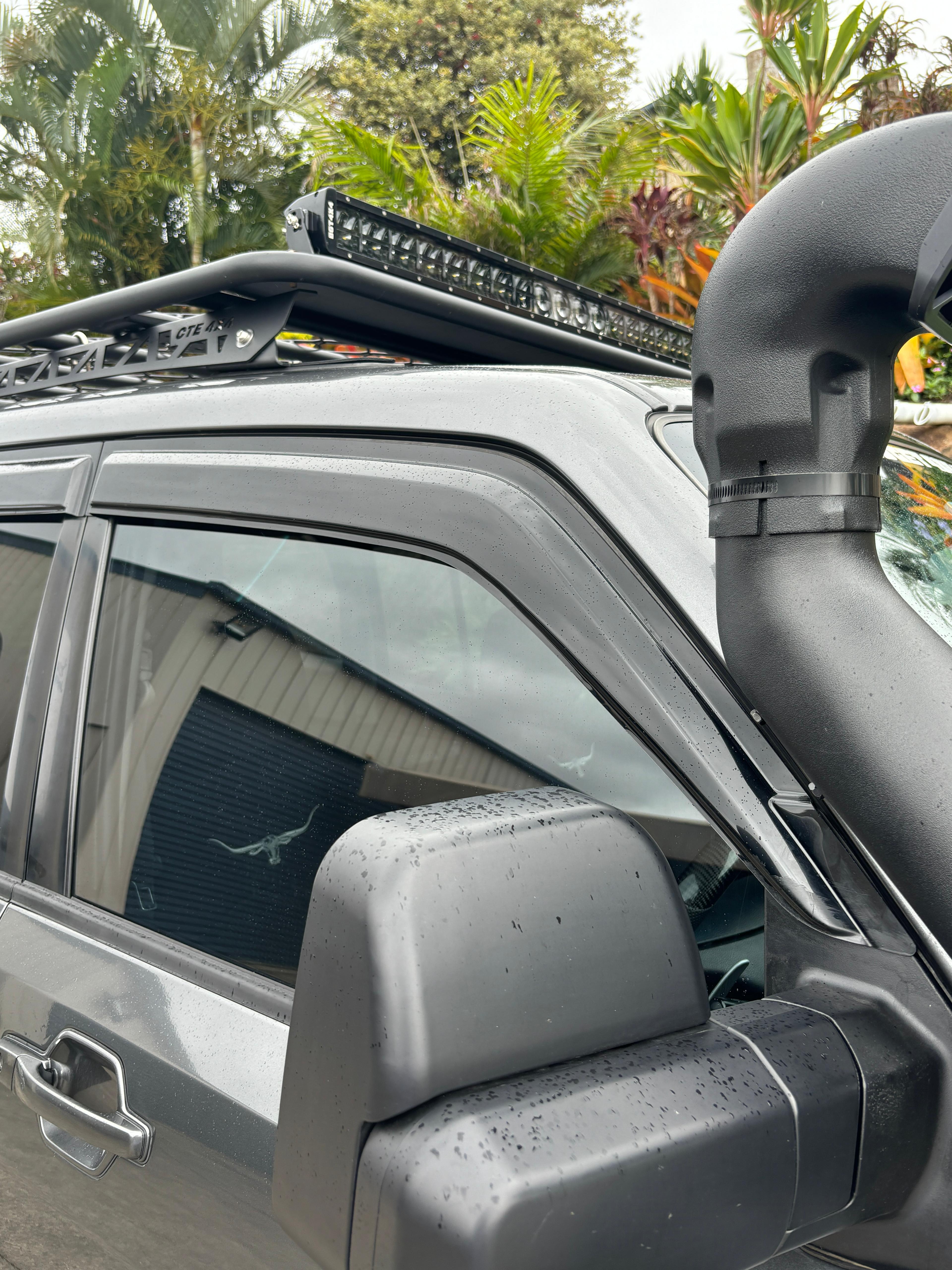 Weather Shields for Mitsubishi Pajero LWB NS, NT, NW, NX (2006–2021)