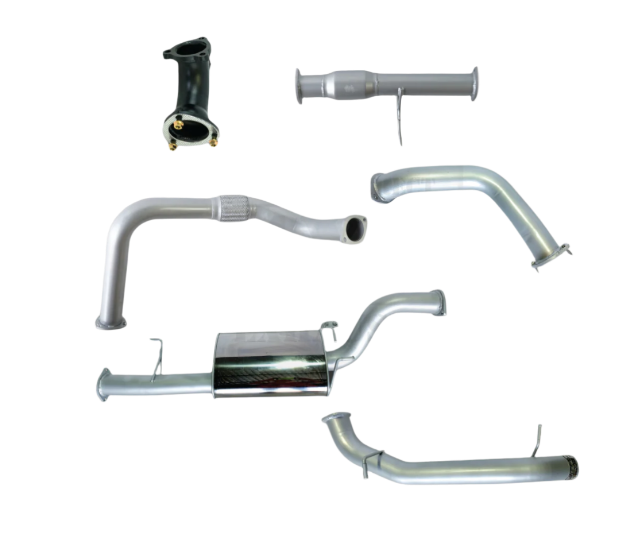 3" 409 Stainless Steel Turbo Back Exhaust System for Mitsubishi Pajero NW 3.2L Turbo Diesel