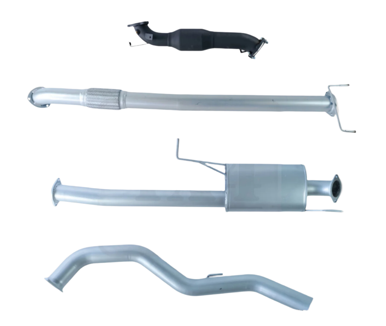 Mitsubishi Triton MN 2.5L Turbo Diesel Dual Cab 3" 409 Stainless Steel Turbo Back Exhaust System