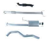Mitsubishi Triton MN 2.5L Turbo Diesel Dual Cab 3" 409 Stainless Steel Turbo Back Exhaust System