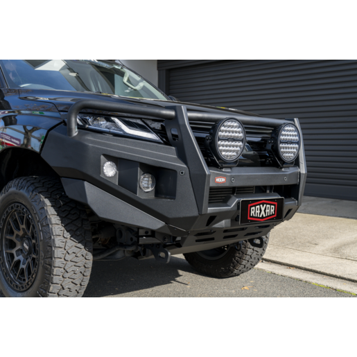 RAXAR Looped Bull Bar For Mitsubishi Triton MR Matte Black Powder Coated