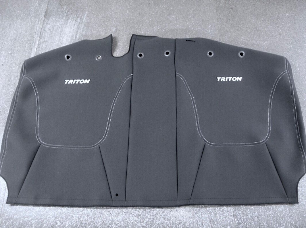 GENUINE MITSUBISHI MN TRITON REAR NEOPRENE SEAT COVER AUG 2009 - MAY 2015