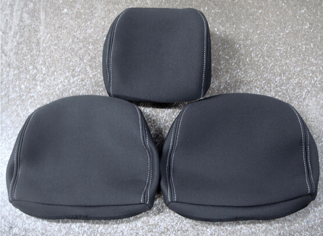 GENUINE MITSUBISHI MN TRITON REAR NEOPRENE SEAT COVER AUG 2009 - MAY 2015