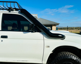 Mitsubishi Triton MK - Mid Entry Snorkel (Basic Weld Polished)