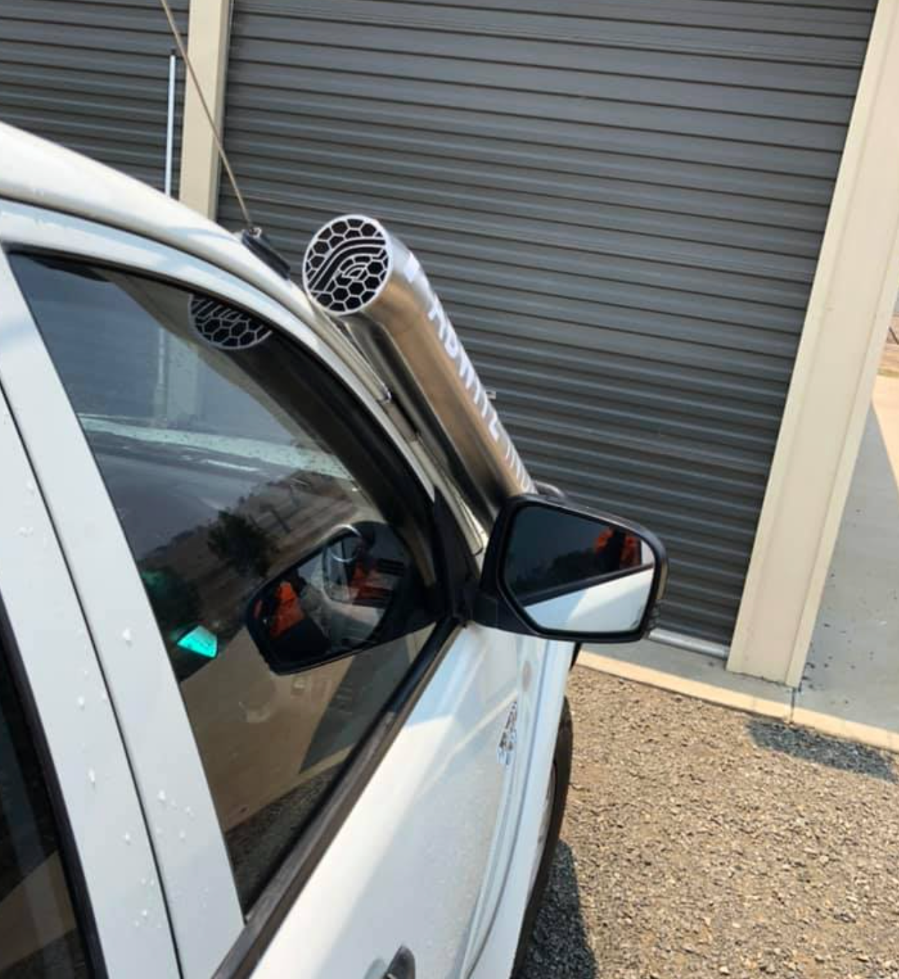 Mitsubishi Triton MN 2009 - 2014 Long Entry Snorkel (Basic Weld Polished)