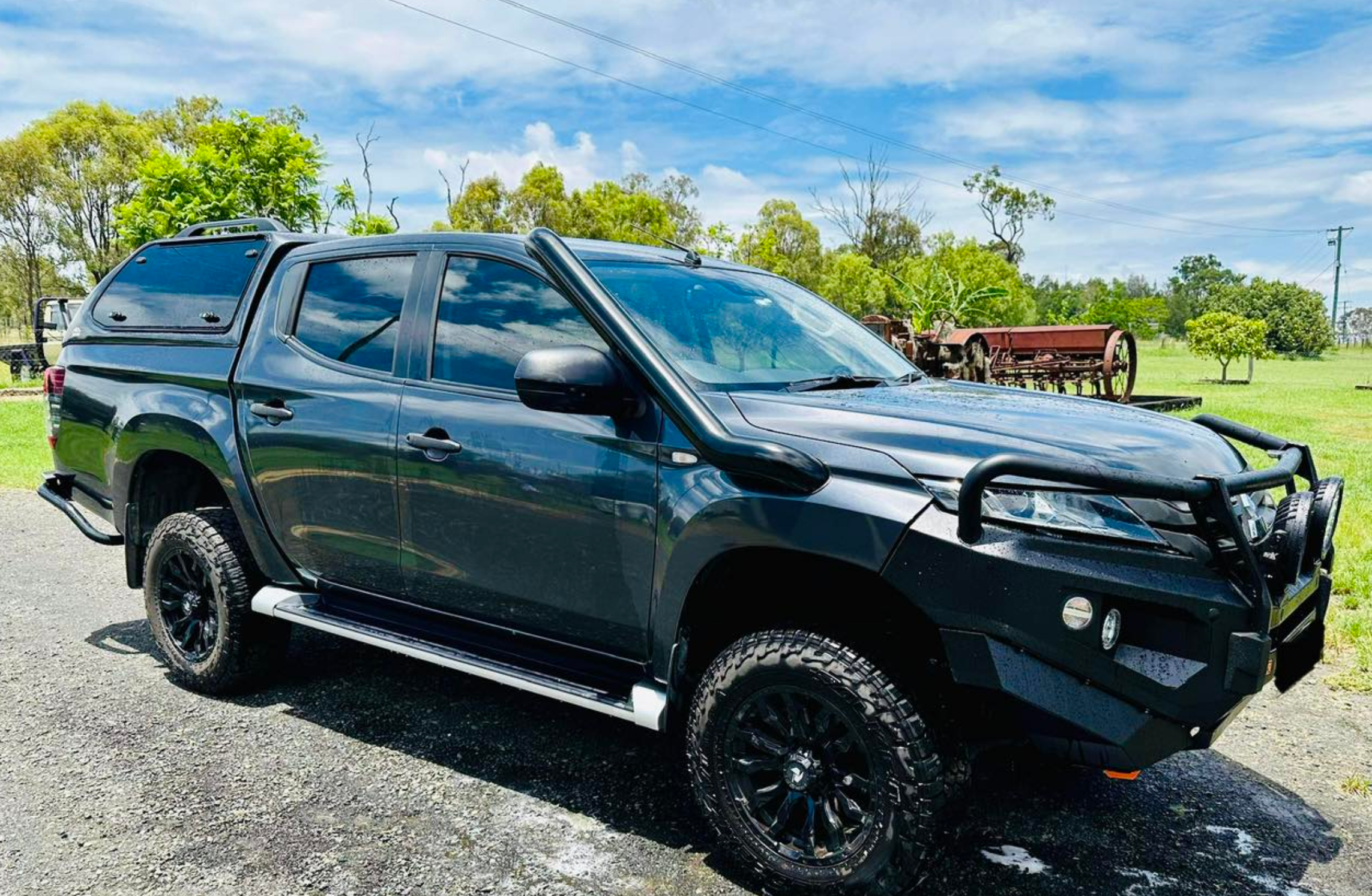 Mitsubishi Triton MR Snorkel (Basic Weld Powder Coated)