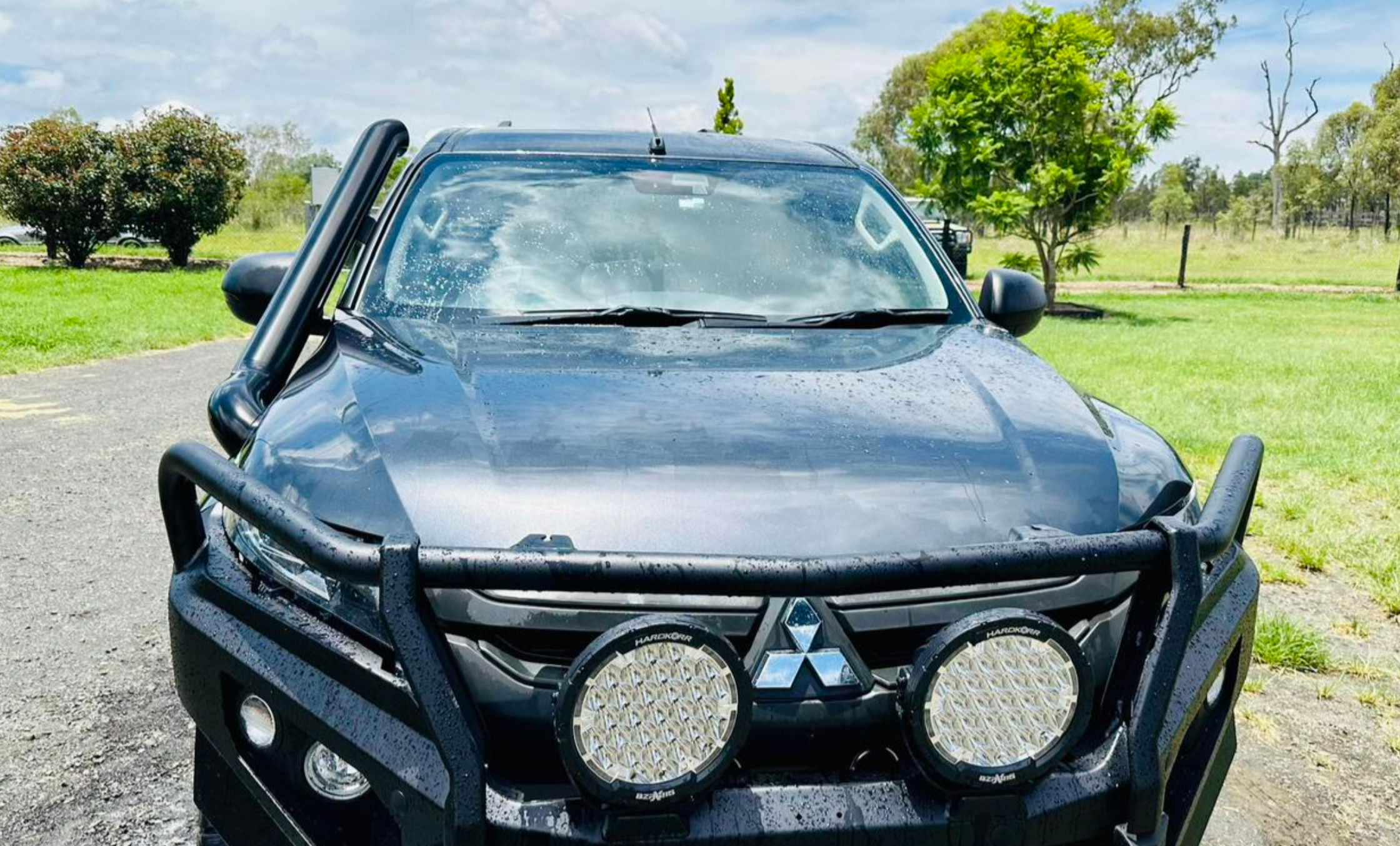 Mitsubishi Triton MR Snorkel (Basic Weld Powder Coated)