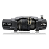 Carbon Tank 15000lb Large 4x4 Winch Kit IP68 12V