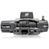 Carbon Tank 15000lb Large 4x4 Winch Kit IP68 12V