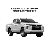 Mitsubishi Triton MR Bold LED Tail Lights (2019-2023)