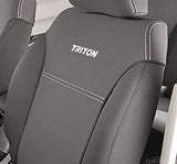Mitsubishi Triton MQ , MR Neoprene (WETSUIT MATERIAL) Seat Covers