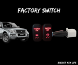 Mitsubishi Pajero Plug & Play Traction Control On/Off Switch Loom