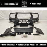 Alpha 4WD Steel Pack Bull Bar for Isuzu D - Max 2012 - 2016