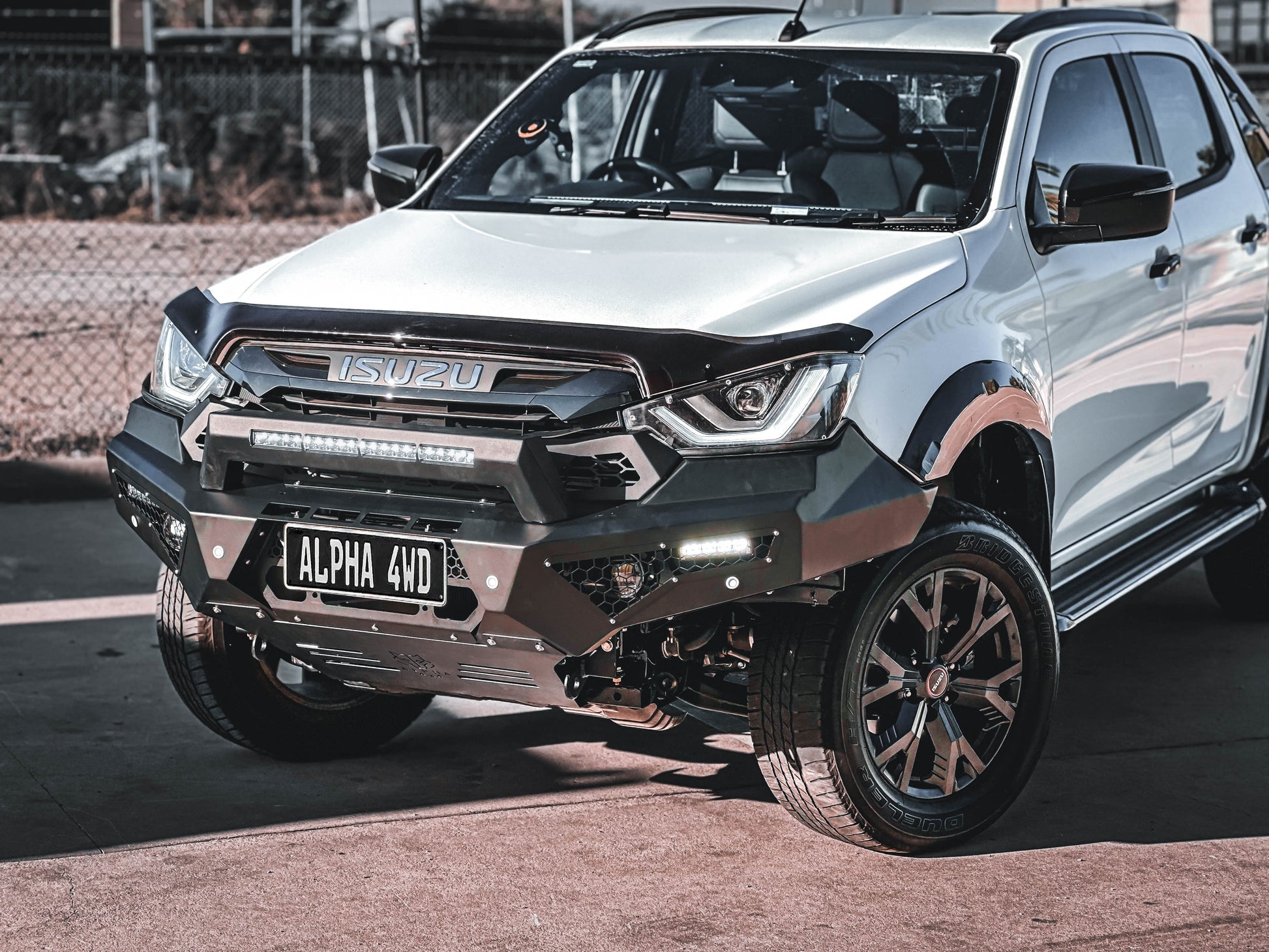 Alpha 4WD Predator Steel Bull Bar for Isuzu D-Max 2019 +